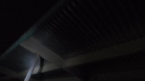 Looking at the aluminum overhang