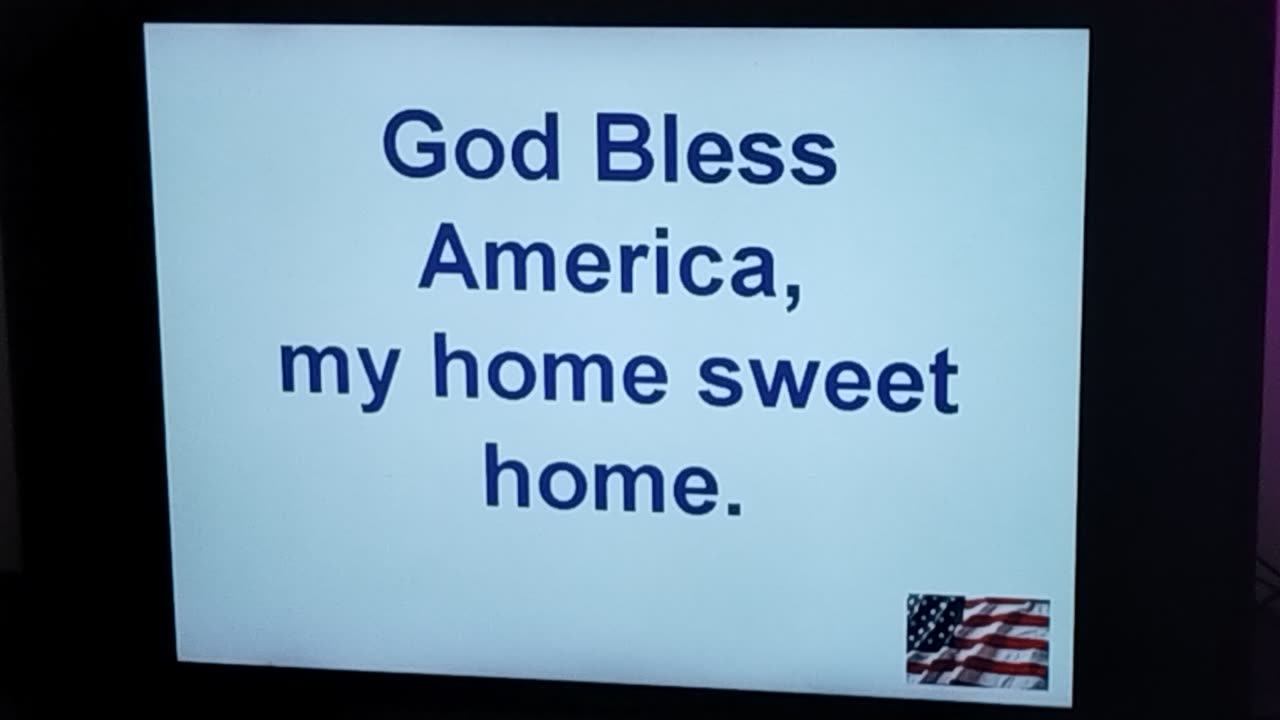 I love America, my voice changed after 70