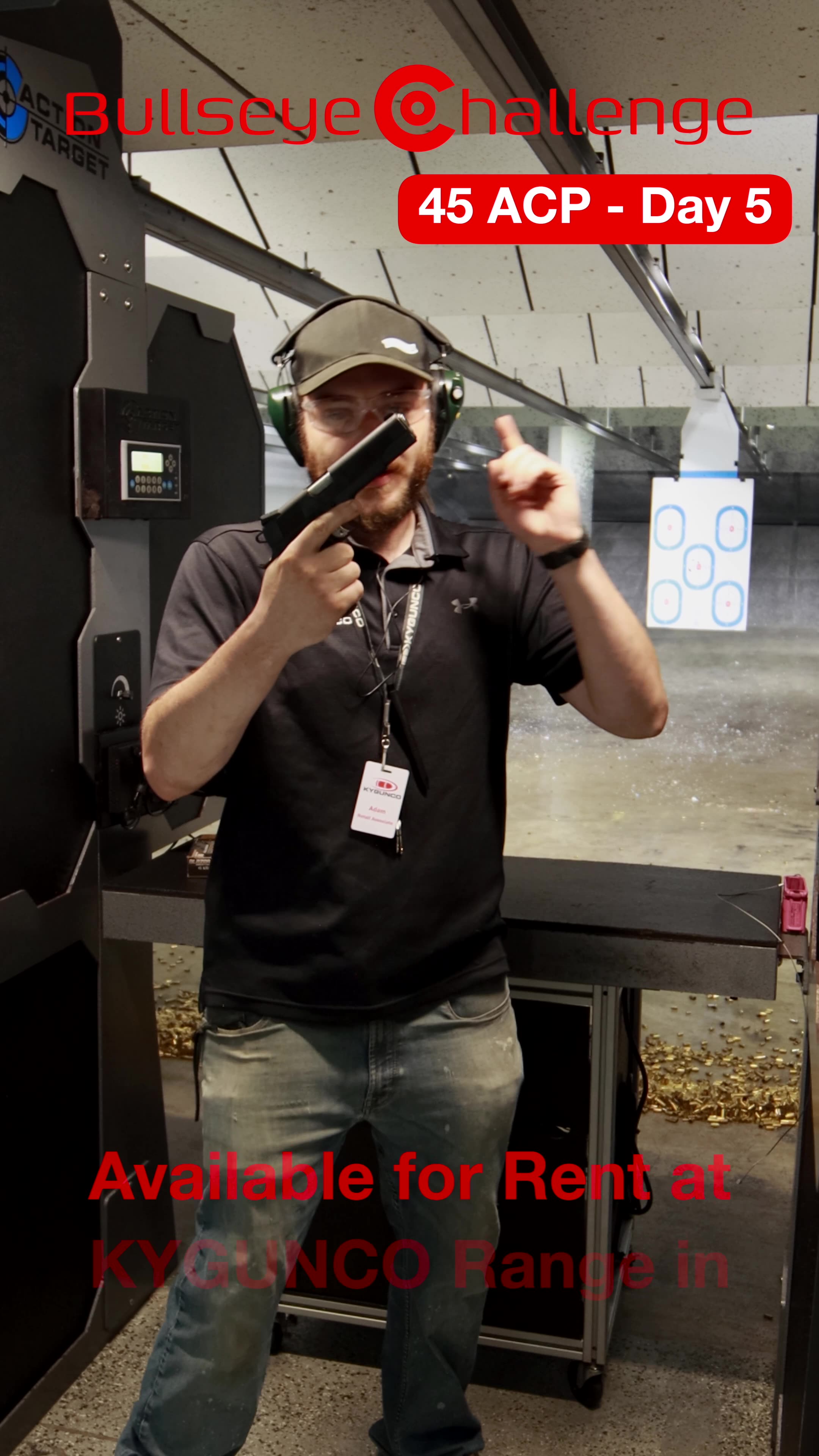 45 ACP Bullseye Challenge Day 5
