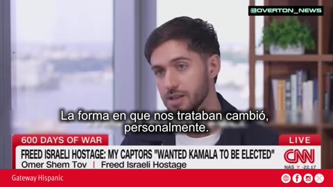Former Hamas hostage says the terrorists are ‘very scared’ of Trump