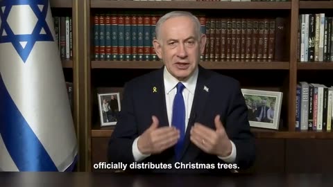 Prime Minister Netanyahu with a Christmas message