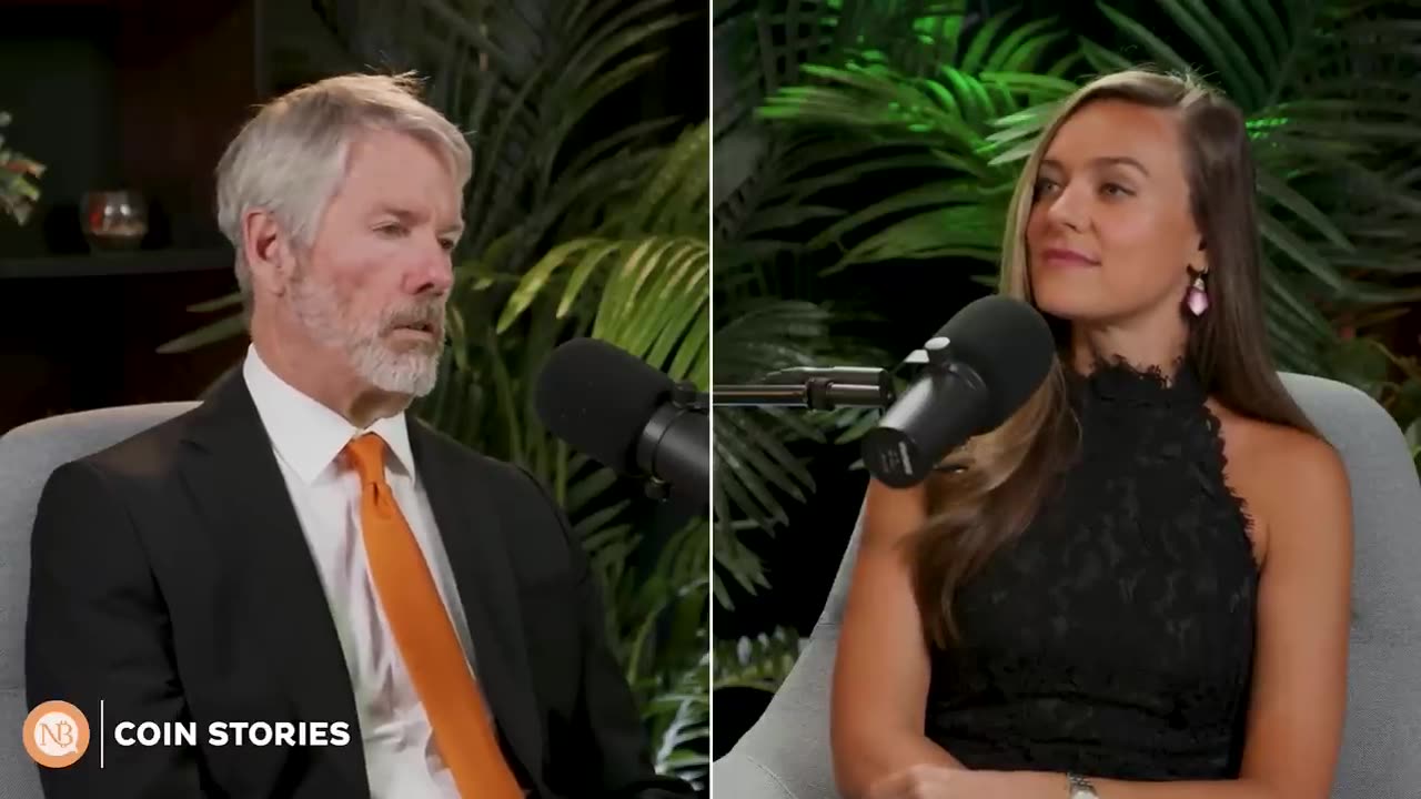 Michael Saylor: A New Financial System of Credit Backed by Bitcoin joins Natalie Brunell