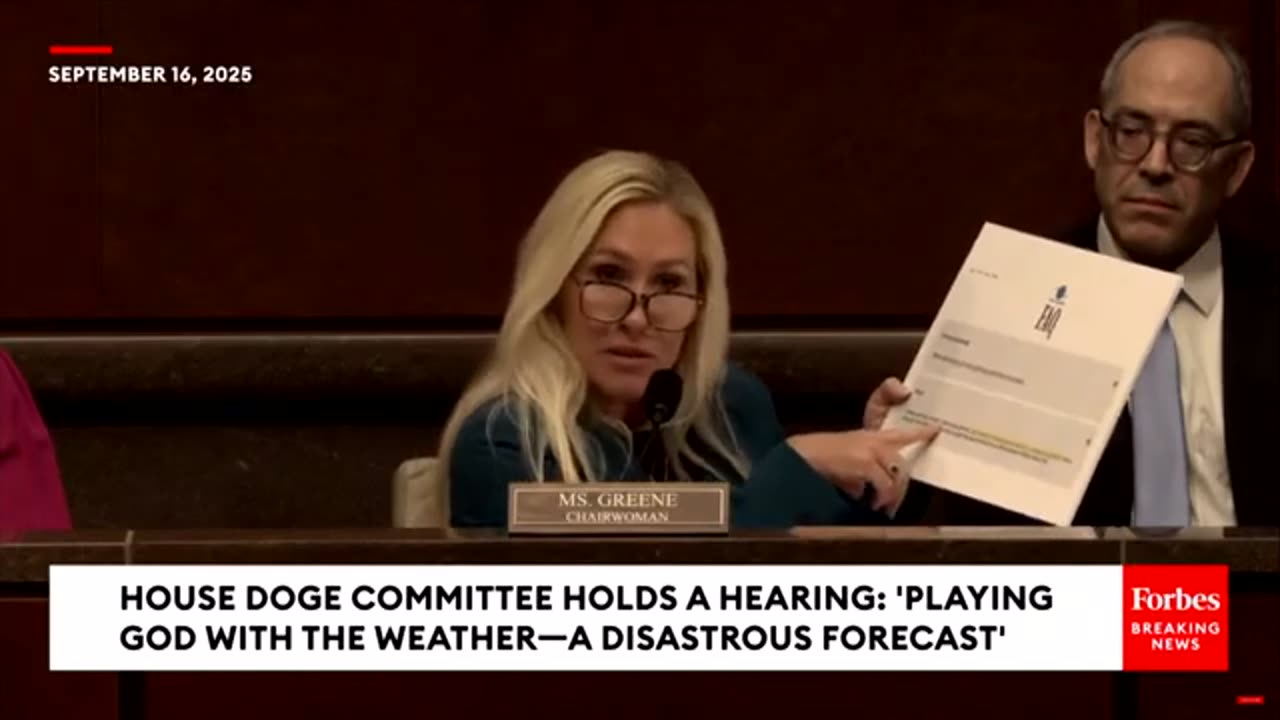 Weather Modification - The truth is coming out - Marjorie Taylor Greene