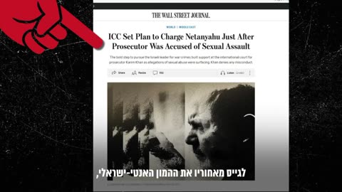 The REAL reason that the International Criminal Court accused Israel