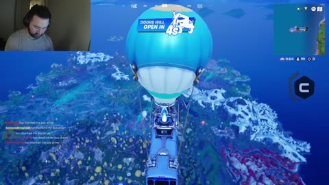 Playing Fortnite