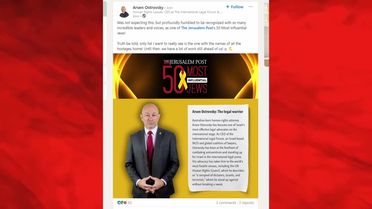 Ostrovsky, the professional Narrative Engineer.