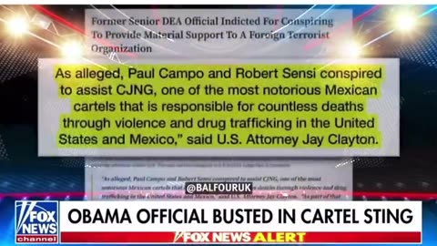 Top Obama DEA official busted — indicted in a drug-cartel sting operation
			