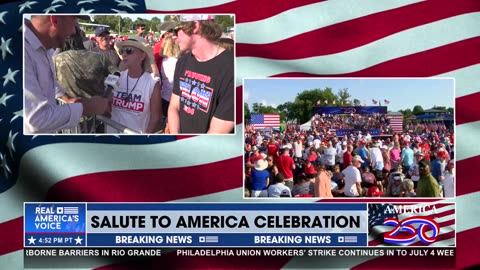 PRESIDENT TRUMP LOVES US