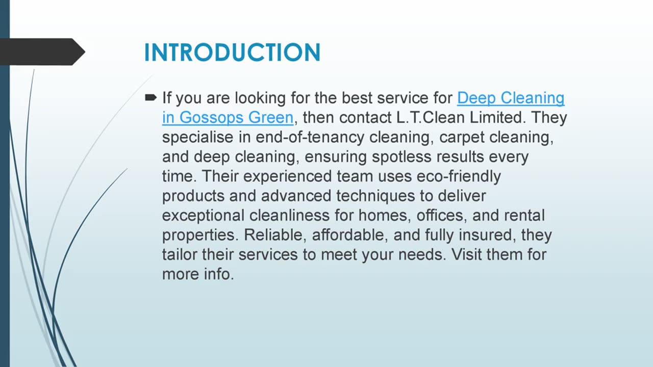 Best Deep Cleaning in Gossops Green