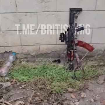 Russian Soldier Almost Sent To The Moon After Running Over "Black Package"