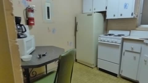 Borrego hotel kitchen