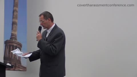 Mečislav Chorzempa at the Covert Harassment Conference 2015 - Day2:
