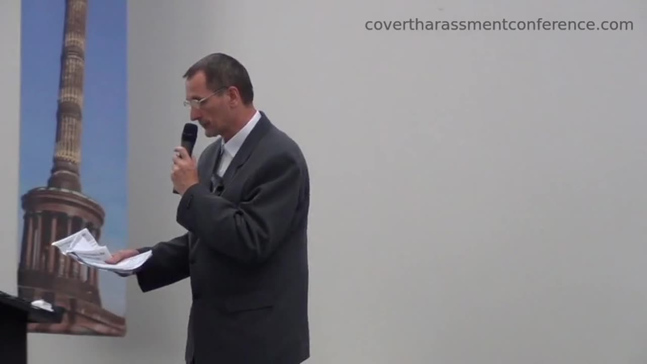 Mečislav Chorzempa at the Covert Harassment Conference 2015 - Day2: