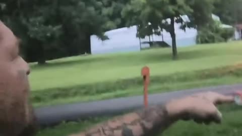 when a cop tells you to get in the house