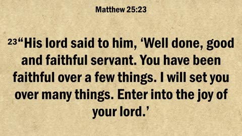 Matthew 25