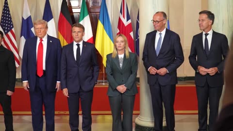 “Zelensky & Trump Lead Historic Peace Talks in Washington | Europe & U.S. Unite for Ukraine”