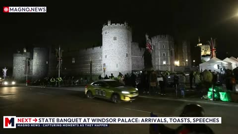🇺🇸|🇬🇧 President Donald Trump and First Lady Melania attend State Banquet at Windsor Palace [LIVE]