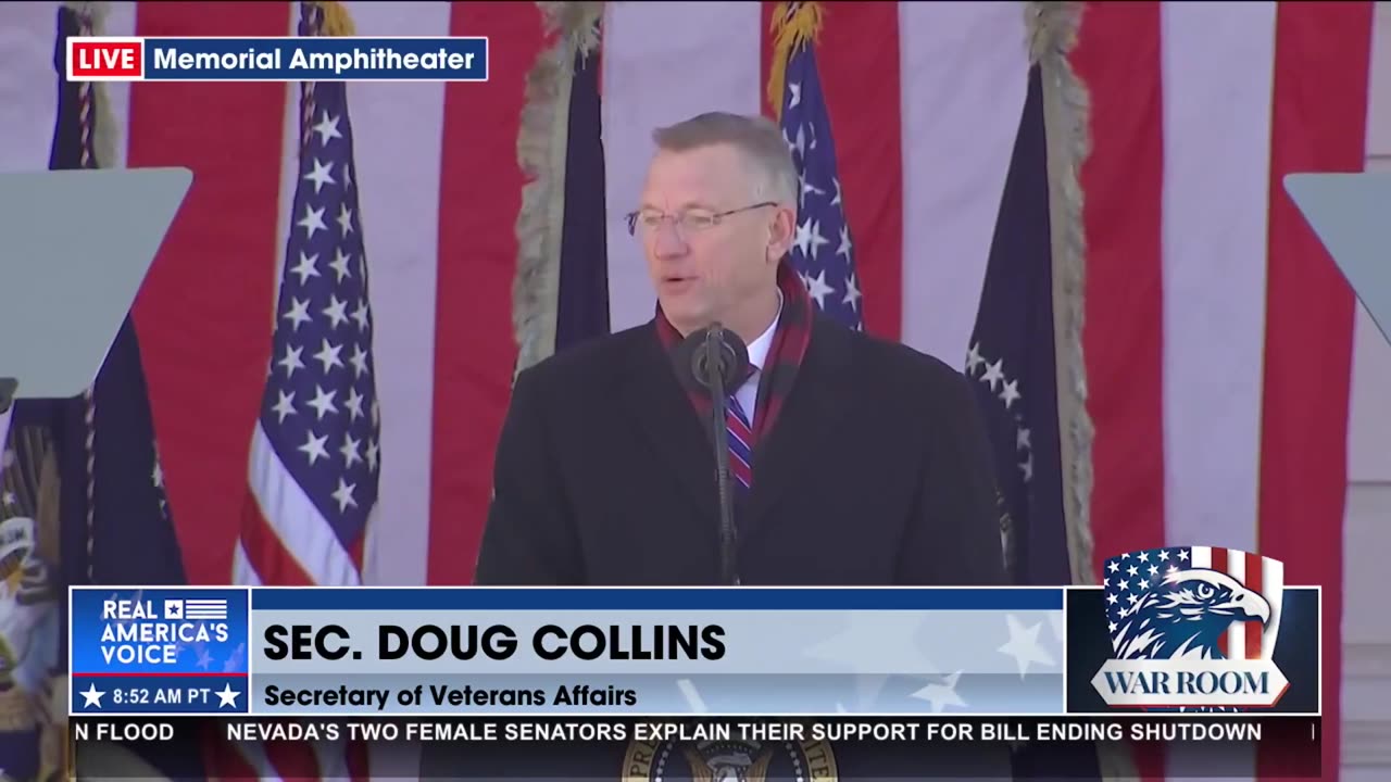 SEC. COLLINS ON VETERANS DAY