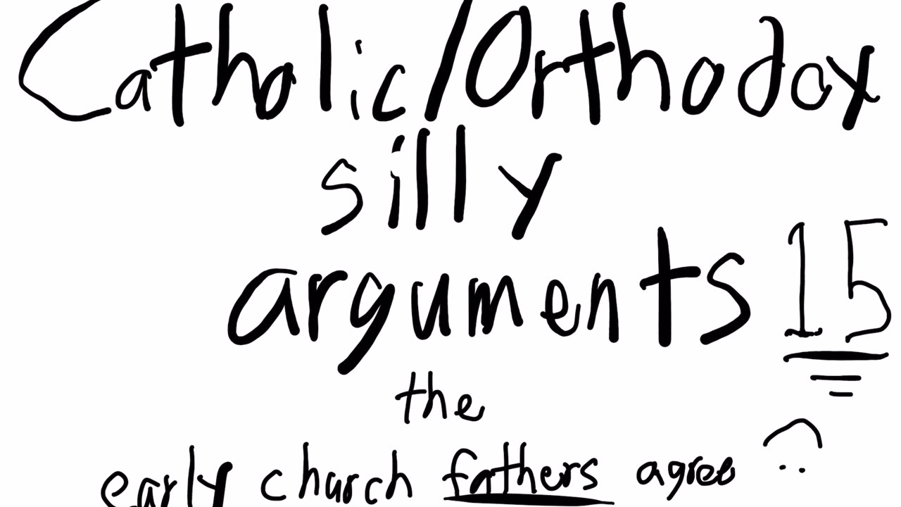 Catholic/Orthodox silly arguments 14