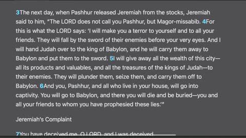 Jeremiah 20
