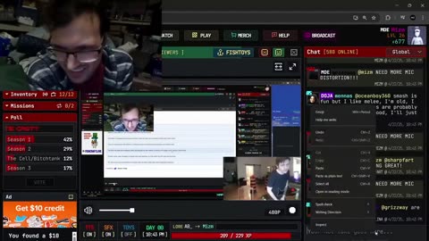 Sharpfart mogging in the ear rape duel with MizM