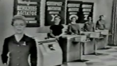 Commercial - Westinghouse Laundromat Washing Machines (Sand test part 1) 1957
