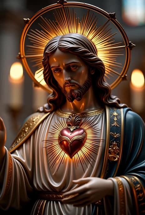 O Sacred Heart of Jesus, living and life-giving fountain of eternal life.