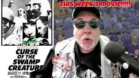 This week on Cemetery Cinema-CURSE OF THE SWAMP CREATURE PREVIEW