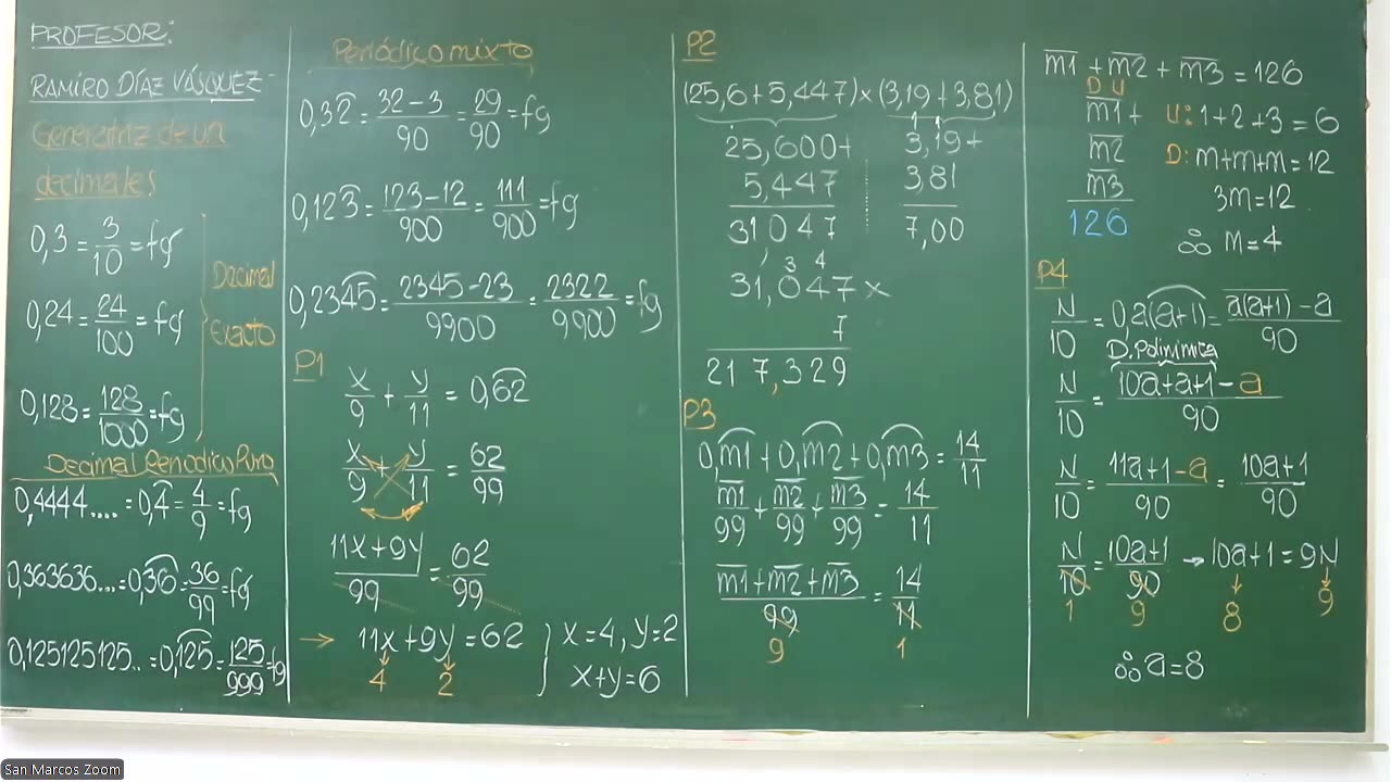 VONEX SEMESTRAL 2024 | Semana 13 | Aritmética