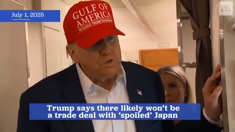Trump Says There Likely WON'T Be A Trade Deal With ‘Spoiled’ Japan | TRENDING
