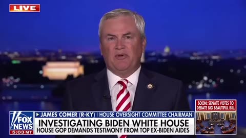 Rep Comer: Democrats, Media Admit Biden Cover-Up by Staying Silent in Probe