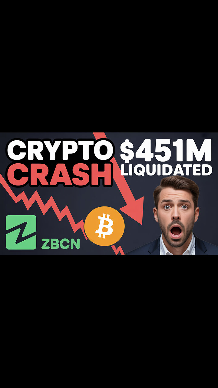 CRYPTO CRASH ALERT: $451M Liquidated But This Altcoin Is PUMPING | ZBCN Analysis