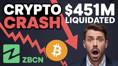 CRYPTO CRASH ALERT: $451M Liquidated But This Altcoin Is PUMPING | ZBCN Analysis