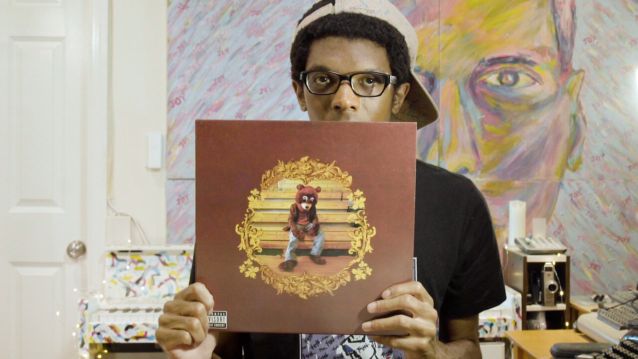 Kanye West - The College Dropout - Album (Vinyl Record) UNBOXING WHAT'S INSIDE??