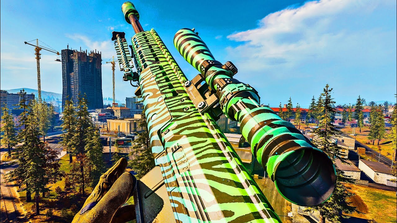 COD WARZONE BR BO6 HDR SNIPER TEAM GAMEPLAY!