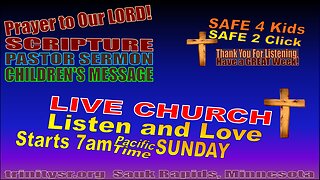 20250810 August 10th LIVE STREAM Church Service Trinity Lutheran Sauk Rapids MN Safe For Children
