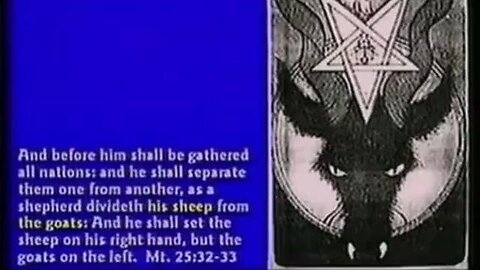 The world is controlled by a dark satanic cult