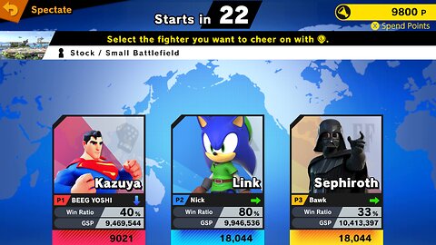 SSBU Online Spectator Mode with Special Characters Quickie 7/18/25
