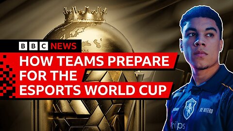 Esports World Cup: How Team Liquid and Levi de Weerd have prepared for the tournament | BBC News
