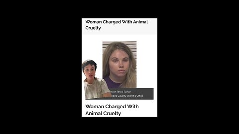 Morresville, NC Woman Arrested for Animal Abuse