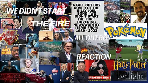 We Didn’t Start The Fire 2.0 Fall Out Boy Reaction!