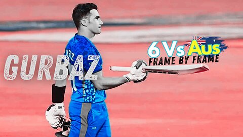 Afghan Star Smashes HUGE Six vs Australia! 🔥 | Champions Trophy 2025