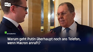 Warum geht Putin überhaupt noch ans Telefon, wenn Macron anruft?