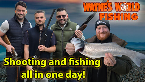 How to shoot a shotgun and fishing all in one day