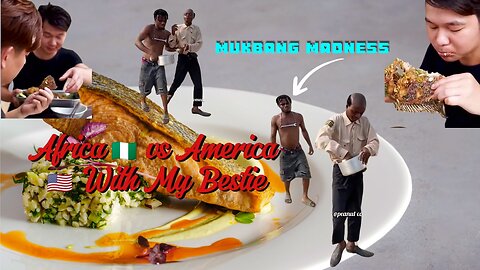 Africa vs America 🍽️ | My Bestie Can’t Handle This Food Battle