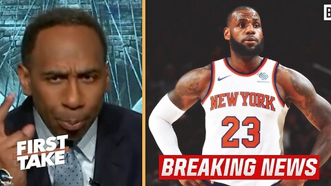 FIRST TAKE | Stephen A.: Lakers & LeBron Are Drifting Apart — Knicks Could Be His Next Team