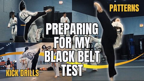 THIS IS WHAT HAPPENED: A Week Before My BLACK BELT Test! 😲🥋 | TRAINING VLOG | Ms Verga #tkd