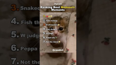 Funniest Medazelli#ranking #medazelli #tiktok