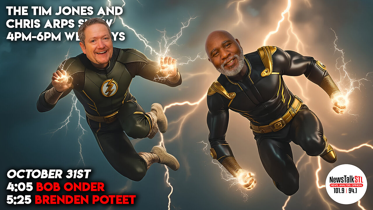 The Tim Jones and Chris Arps Show 10.31.2025 Dr. Bob Onder | Brenden Poteet