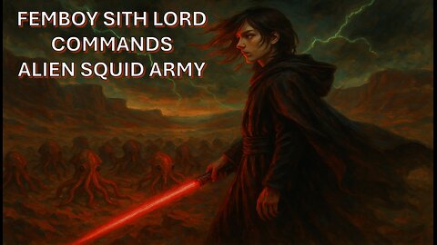 [ASMR] Femboy Sith Commands His Squid Army, Teaches Apprentice A Lesson (Soft, Kissing, Thunder)